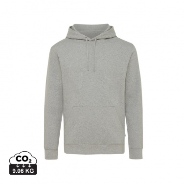 Logo trade promotional giveaways picture of: Iqoniq Torres recycled cotton hoodie undyed