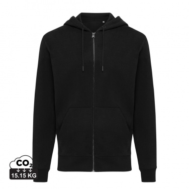 Logotrade promotional product image of: Iqoniq Abisko recycled cotton zip through hoodie