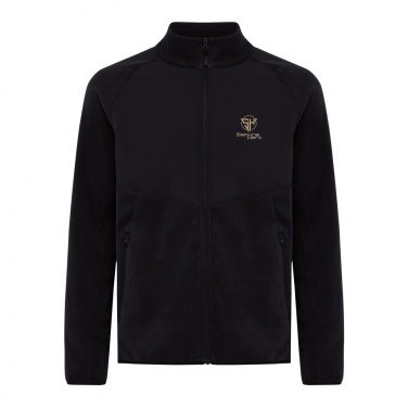 Logo trade promotional giveaway photo of: Iqoniq Talung recycled polyester microfleece zip through