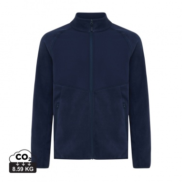 Logo trade advertising products picture of: Iqoniq Talung recycled polyester microfleece zip through