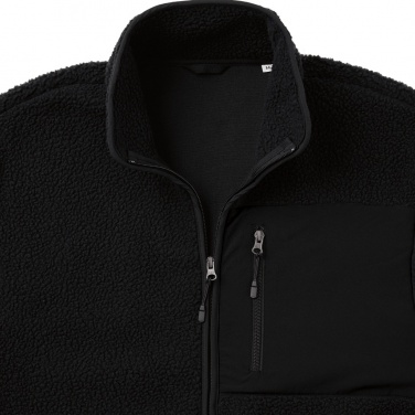 Logo trade promotional giveaway photo of: Iqoniq Diran recycled polyester pile fleece jacket