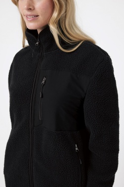 Logo trade promotional products image of: Iqoniq Diran recycled polyester pile fleece jacket