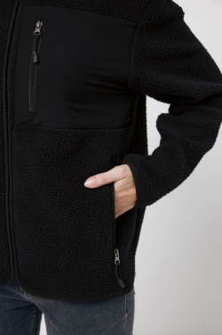 Logo trade advertising products picture of: Iqoniq Diran recycled polyester pile fleece jacket