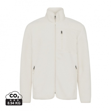 Logo trade corporate gifts picture of: Iqoniq Diran recycled polyester pile fleece jacket