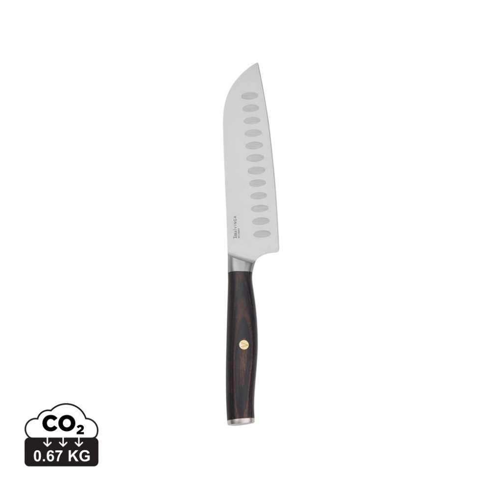 Logo trade promotional gift photo of: VINGA Tara RCS recycled steel santoku knife