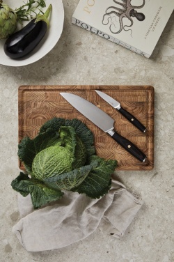 Logo trade corporate gifts picture of: VINGA Tara RCS recycled steel chef's set