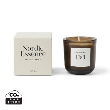 Logo trade corporate gifts image of: Nordic essence scented soy wax candle small