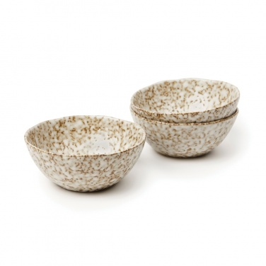Logo trade promotional merchandise image of: VINGA Nuvem stoneware mini bowl, 3 pcs set