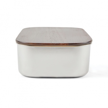 Logo trade promotional merchandise picture of: VINGA Ciro RCS recycled steel lunch box