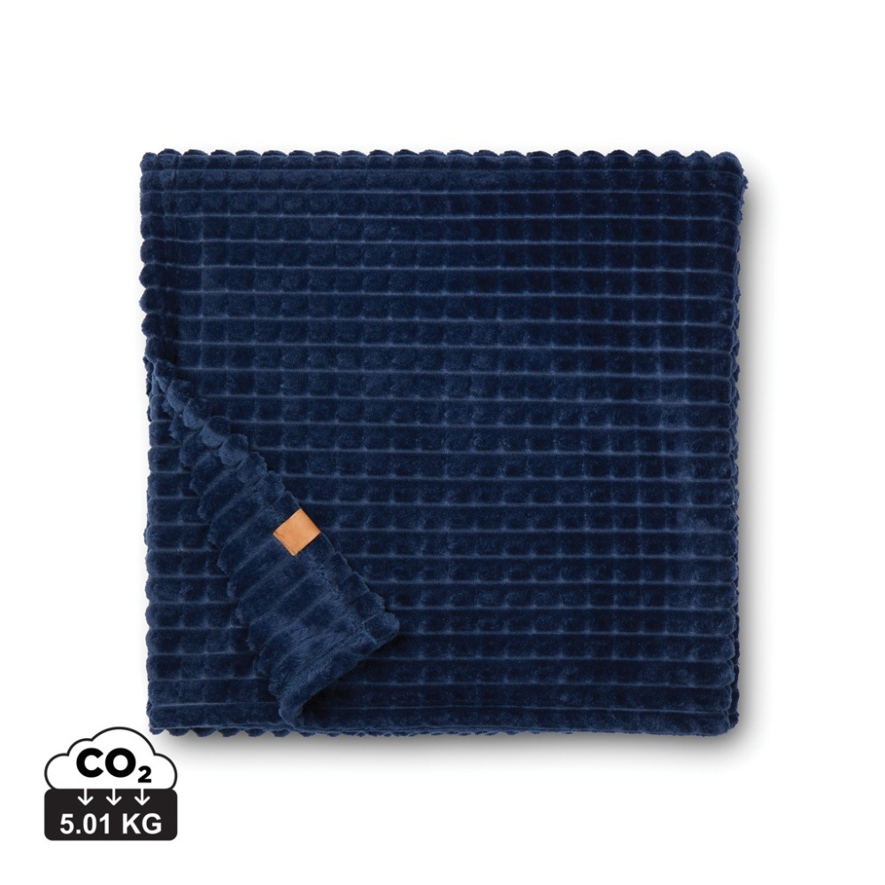 Logo trade promotional merchandise image of: VINGA Branson GRS rpet blanket