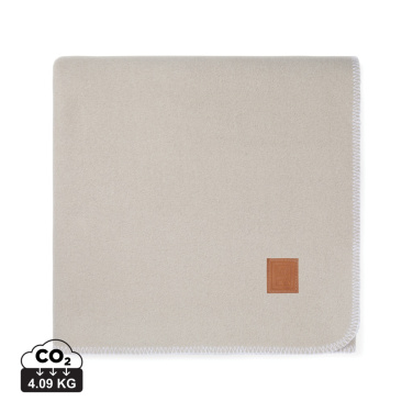 Logotrade advertising product picture of: VINGA Moulton GRS RPET blanket