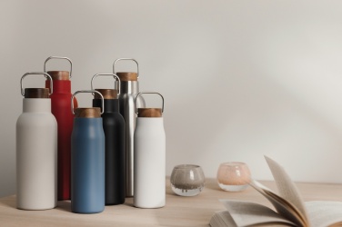 Logo trade business gift photo of: VINGA Ciro RCS recycled vacuum bottle 580ml