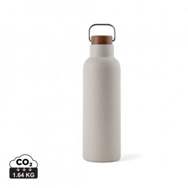 Logo trade corporate gifts image of: VINGA Ciro RCS recycled vacuum bottle 800ml
