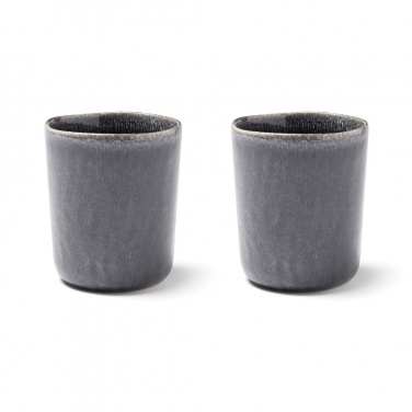 Logo trade promotional product photo of: VINGA Nomimono stoneware mug, 2 pcs set