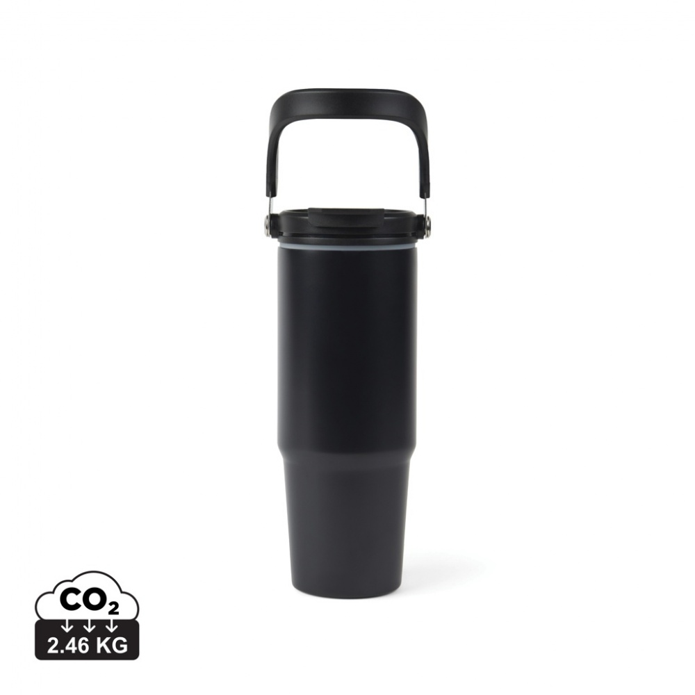 Logotrade business gifts photo of: VINGA Eos trek RCS recycled SS 880 ML thermos bottle