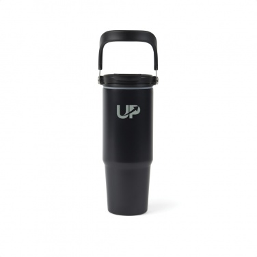 Logo trade corporate gift photo of: VINGA Eos trek RCS recycled SS 880 ML thermos bottle