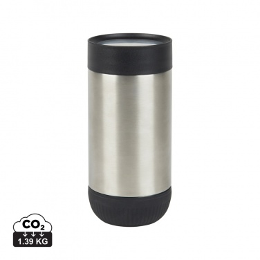 Logo trade corporate gift photo of: VINGA Erie RCS recycled SS push mug 350 ML