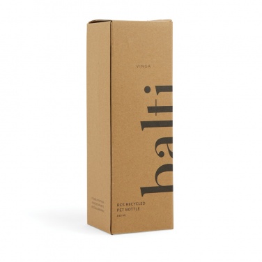 Logotrade promotional merchandise picture of: VINGA Balti RCS recycled pet bottle 600 ML