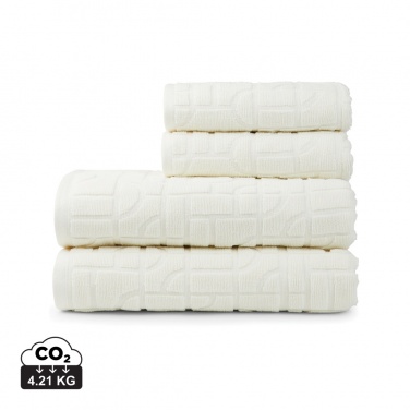 Logo trade promotional gifts picture of: VINGA Verso OCS organic cotton towel, 4 pcs set