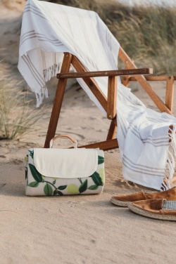 Logo trade corporate gift photo of: VINGA Daya GRS RPET picnic blanket