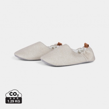 Logo trade promotional gifts picture of: VINGA Moulton RCS RPET slippers S/M