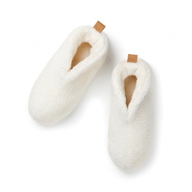 Logotrade promotional product picture of: VINGA Santos RCS recycled pet cosy slippers