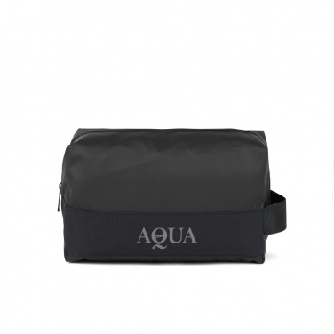 Logotrade promotional merchandise image of: VINGA Livorno GRS recycled polyester toiletry bag