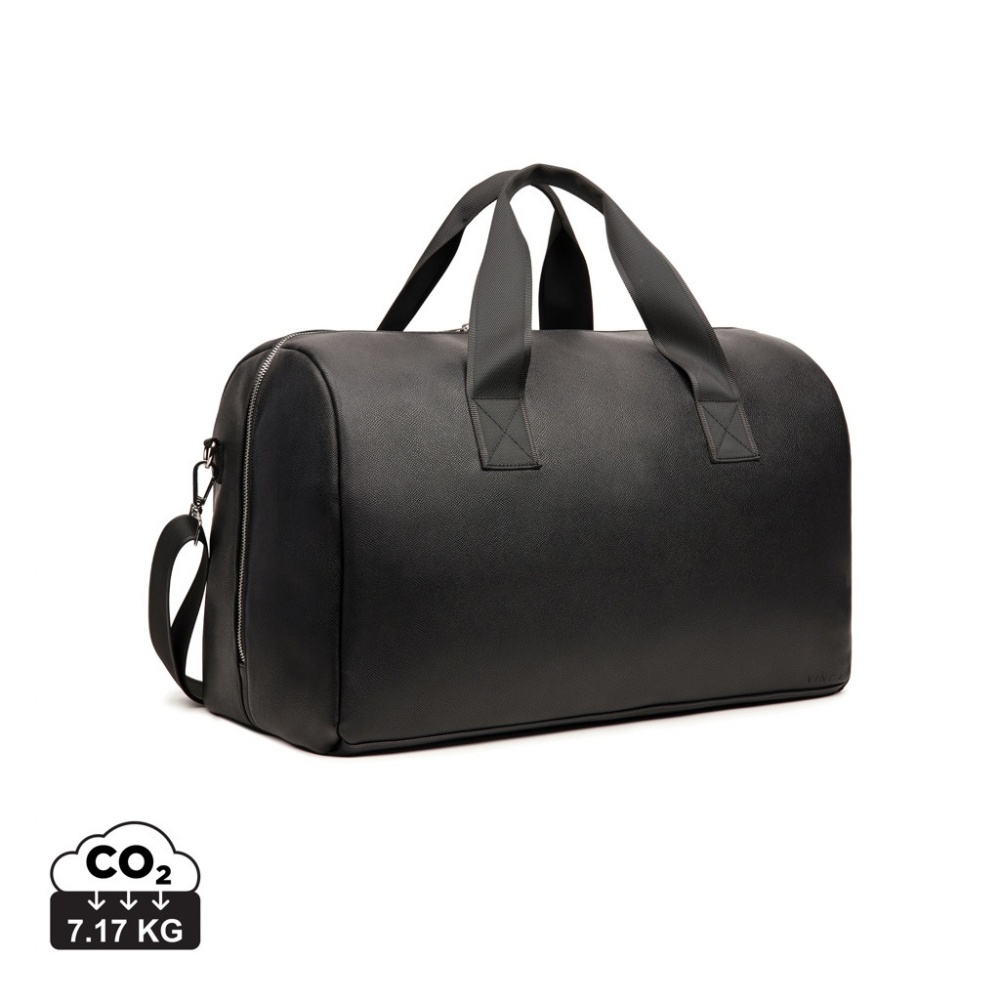 Logotrade promotional gift picture of: VINGA Bermond RCS recycled PU weekend bag