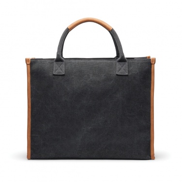 Logotrade business gifts photo of: VINGA Bosler RCS recycled canvas office tote