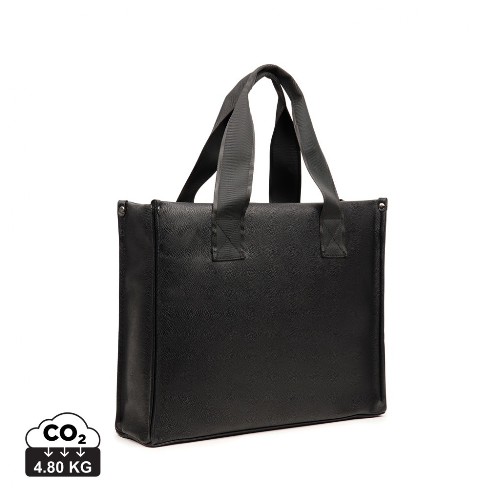 Logotrade promotional giveaways photo of: VINGA Bermond RCS recycled PU tote bag