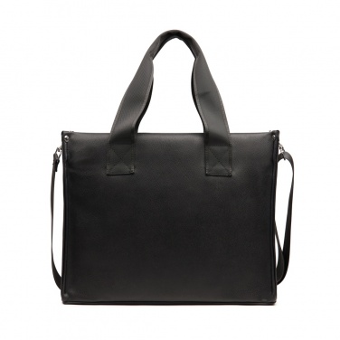 Logo trade promotional giveaway photo of: VINGA Bermond RCS recycled PU tote bag