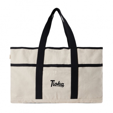 Logotrade promotional items photo of: VINGA Volonne AWARE™ recycled canvas beach bag