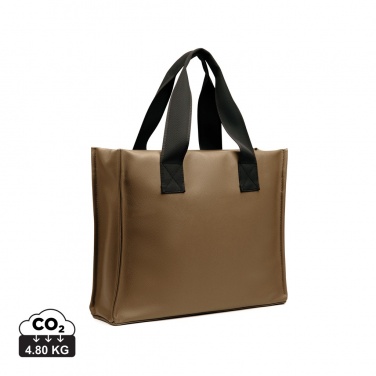 Logotrade corporate gift picture of: VINGA Bermond RCS recycled PU tote bag