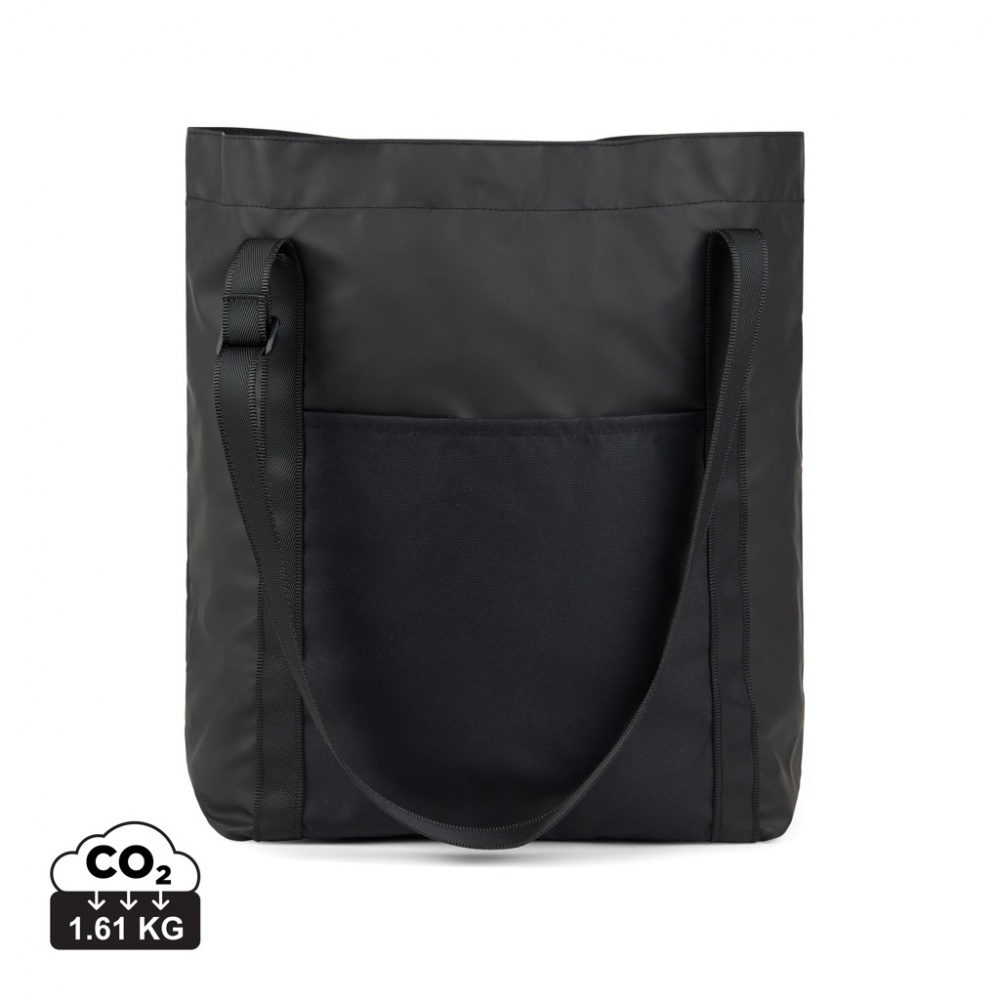 Logo trade corporate gift photo of: VINGA Livorno GRS recycled polyester tote