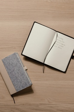Logotrade corporate gift image of: VINGA Albon GRS recycled felt notebook