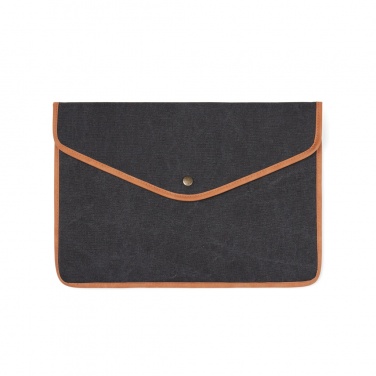 Logotrade corporate gifts photo of: VINGA Bosler GRS recycled canvas 16" laptop sleeve