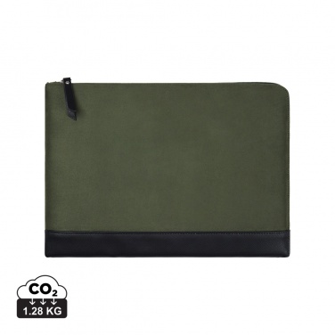 Logo trade promotional product photo of: VINGA Marlow RCS recycled polyester 14" laptop sleeve