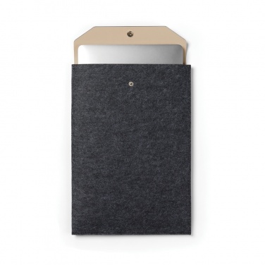 Logotrade promotional items photo of: VINGA Albon GRS recycled felt 15" laptop sleeve