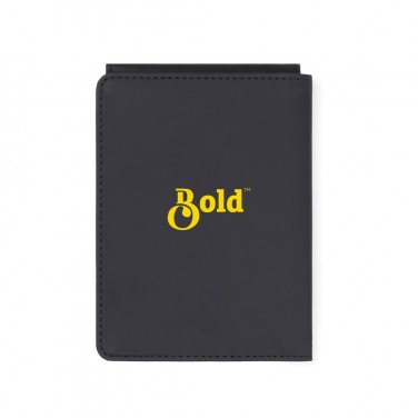 Logo trade promotional giveaways image of: VINGA Baltimore RCS recycled polyester RFID passport cover