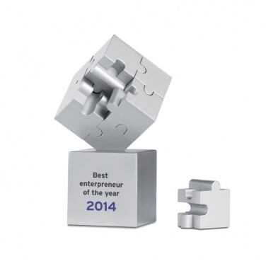 Logo trade corporate gift photo of: Metal 3D puzzle
