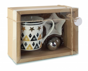 Logotrade promotional giveaway image of: Mug mini plate filter in box