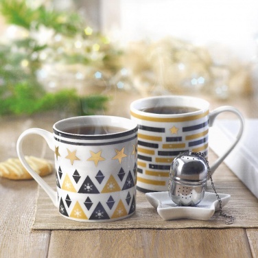 Logo trade corporate gifts picture of: Mug mini plate filter in box