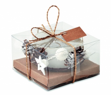 Logotrade business gifts photo of: Christmas candle holder