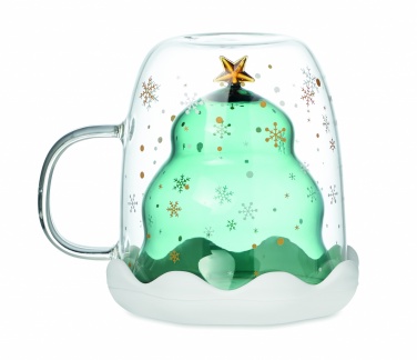 Logotrade promotional merchandise photo of: Double wall borosilicate mug