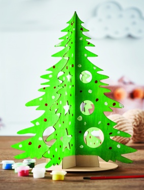 Logo trade advertising product photo of: DIY wooden Christmas tree
