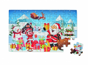 Logotrade corporate gift image of: Wooden Christmas puzzle