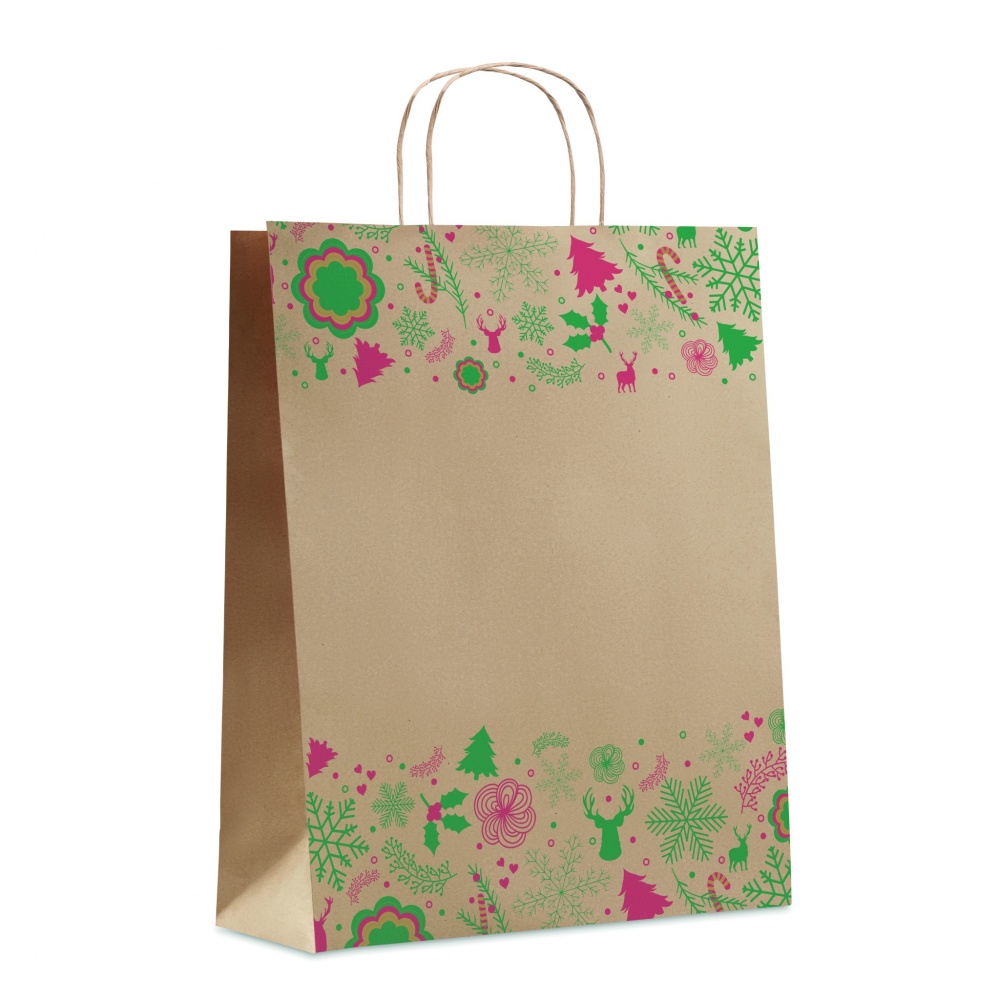 Logo trade promotional items picture of: Gift paper bag large