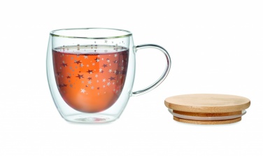 Logo trade business gift photo of: Double wall borosilicate mug