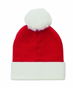Logo trade business gift photo of: Christmas knitted beanie
