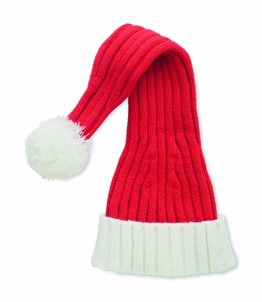 Logotrade promotional giveaway picture of: Long Christmas knitted beanie